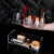 Double-Layer Combined Cosmetic Storage Box Transparent Skin Care Products Finishing Box Desktop Drawer Lipstick Organize the Shelves