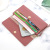 Fur Ball Rivet Silk Screen Love Women's Long Wallet Solid Color Wallet Coin Purse Clutch Women's Long Wallet Card Holder