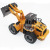 Huina 1520 Alloy Soil Pushing Engineering Vehicle 1:18 Six-Channel Loader Excavator Beach Toy Model Toy