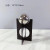 Simple Modern Black Metal Geometry Bracket Decorative Ball Decoration Model Room Living Room TV Cabinet Soft Decoration