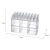 Perfume Lipstick Storage Rack Eyelash Eye Shadow Storage Box Wholesale Large Capacity Combined Three-Layer Cosmetics Storage Rack