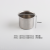 304 Stainless Steel Medicine Cup Anti-Povidone Small Medicine Cup with Scale Cup 40ml Oral Medication Cup