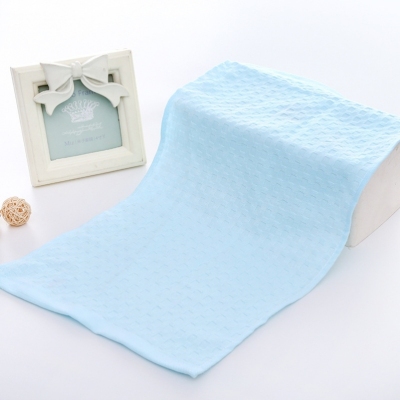 Double-Layer Gauze Cross Grid Children Towel Children Face Towel