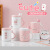 Office Simple and Fresh Summer Drinking Ceramic Cup Lid Spoon Korean Creative Cartoon Cute Mark Cup