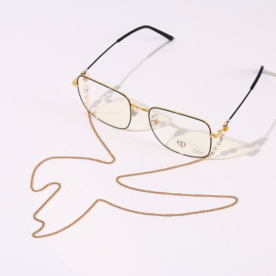 Glasses Chain Women's Retro Lolita Halter Simple Fashion Fashionmonger Glasses Chain Men's Lanyard Hanging Chain Nonskid Chain
