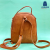 Soft Leather Women's Bag New Trendy One-Shoulder Crossbody Mom Bag Casual Versatile Multi-Purpose Small Backpack Handbag
