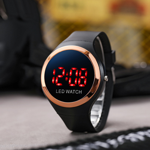 new led luminous waterproof watch student sports outdoor fashion men‘s watch women‘s watch sports children‘s watch