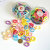 Candy Color Towel Ring Octagonal Box 40 Pieces Baby Hair Accessories Simple Not Hurt Hair Thumb Ring Factory Direct Sales