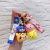 Stacked Animal Wholesale Accessories Silicone Doll Keychain Key Chain Key Ring Ornaments Cartoon Gift Pendant