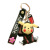 Cartoon Pikachu Cute Key Chain Silicone School Bag Car Key Pendant Toy Bag Bag Charm Keychain