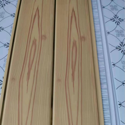Thickened Wood Grain Gausset Plate Ceiling Wall Panel Plastic Buckle Waterproof Quick Decoration Pvc Integrated Wallboard Demolition Board