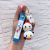 Stacked Animal Wholesale Accessories Silicone Doll Keychain Key Chain Key Ring Ornaments Cartoon Gift Pendant