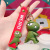 Dinosaur Doll Cute Key Chain Silicone Bag Car Key Pendant Schoolbag Cartoon Hanging Ornaments Couple Keychain