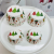 11cm 100pcs/Card Christmas Style Cake Paper Cake Paper Cup Cake Paper Tray Cake Cup