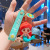Snowyprincess Cute Doll Key Chain Cartoon Silicone PVC Key Pendants Schoolbag Pendant Car Key Ring