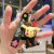 Cartoon Pikachu Cute Key Chain Silicone School Bag Car Key Pendant Toy Bag Bag Charm Keychain