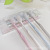 4 PCs Japanese Macaron Soft-Bristle Toothbrush Adult Home Use Family Pack Toothbrush Wholesale Portable with Protective Case