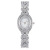 2022 New Diamond Luxury Elegant Oval Dial Bracelet Watch Women's Fashion All-Match Quartz Watch