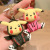 Cartoon Pikachu Cute Key Chain Silicone School Bag Car Key Pendant Toy Bag Bag Charm Keychain