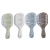 New Creative Air Cushion Comb Ribs Big Bay Styling Comb Hairdressing Shunfa Massage Comb Cross-Border Hair Tidying Comb