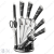 Knife sets, hollow shank sets, hot-selling knives in Europe, America, Middle East, Russia, Russia, factory direct sales
