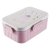 Partitioned and Portable Lunch Box Microwave Oven Heating Pp Lunch Box Student Adult Oval Cute Cartoon Plastic Lunch Box