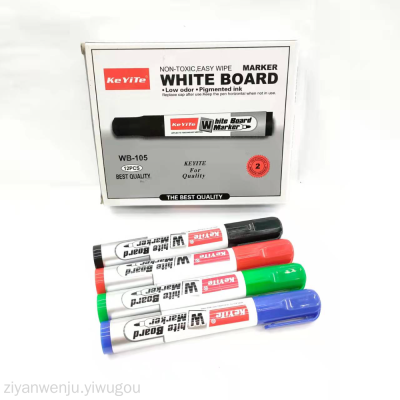 Whiteboard Marker WB-105 12 PCs Boxed Erasable Whiteboard Marker Smooth Writing
