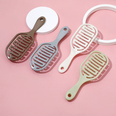 New Creative Air Cushion Comb Ribs Big Bay Styling Comb Hairdressing Shunfa Massage Comb Cross-Border Hair Tidying Comb