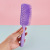 Factory Direct Sales Women's Hair Massage Modeling Eight Claw Mosquito-Repellent Incense Ribs Smooth Hair Plastic TT Shampoo Dual-Purpose Mesh Comb