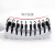 Bristle Big Curved Comb Massage Styling Comb Fluffy Curved Vent Comb Straight Hair Wide Tooth Hairdressing Straight Hair Men and Women Comb