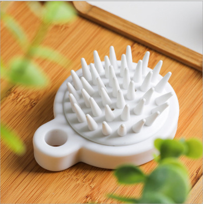 Shampoo Brush Unprinted Shampoo Brush Scalp Massage Comb Silicone Shampoo Brush Shampoo Brush Massage Comb Shampoo Brush Shampoo Comb