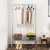 Clothes Rack Floor Bedroom Simple Coat Rack Internet Celebrity Household Mobile Clothes Hanger Multifunctional Storage Shelf