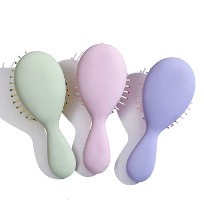 Comb Water Drop Shape Airbag Comb Straight Hair Straight Hair without Knot Shape Air Cushion Comb Internet Celebrity Same Style Small Comb