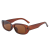 European and American Small Frame Sunglasses Punk Fashion Small Frame Catwalk Fashion Glasses