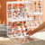 Doll Girl Heart Desktop Storage Box Figurine Garage Kits Display Rack Cabinet Dust Cover Transparent Blind Box Display Stand