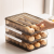 Refrigerator Rolling with Lid Egg Storage Box Rolled Egg Storage Box Kitchen Transparent Rolling Egg Holder