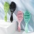 Hair Massage Comb Female Curved Hollow Air Cushion Comb Anti-Static Scalp Massage Wet and Dry Dual-Use Modeling Comb Hair Comb