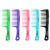 Barber Shop Big Tooth Shampoo Hairdressing Comb Finishing Handle Smooth Hair Hairdressing Comb Hair Care Curly Hair Wide-Tooth Comb Household