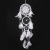 Girl Heart Lace Feather Dreamcatcher Home Hanging Decoration Wind Chimes Mori Style Dream Catcher Bedroom Dorm DIY Pendant