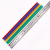Manufacturer Disposable Straws Color Plastic Pipe 6 * 260mm Handmade DIY Flat Straight Pipe 100 Pieces 10 Colors Optional
