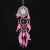 Girl Heart Lace Feather Dreamcatcher Home Hanging Decoration Wind Chimes Mori Style Dream Catcher Bedroom Dorm DIY Pendant