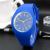 AliExpress Hot Sale Silicone Watch Fashion Jelly Candy Color Geneva Men's Watch Women's Watch Quartz Ultra-Thin Watch