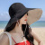 Printable Bucket Hat Women's Summer Korean-Style Fashionable Versatile Japanese-Style and Internet-Famous Double-Sided Face Cover Hat Big Brim Sun Hat Sun Hat Sun Hat
