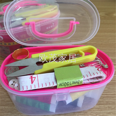 Sewing Kit Portable Multi-Functional Small Sewing Kit Treasure Chest Sewing Kit Cross Stitch Sewing Kit Tools