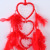Indian Dreamcatcher Three Rings Love Home Decoration Hand-Woven Pendant Cute Girl Heart Feather Wall Decoration