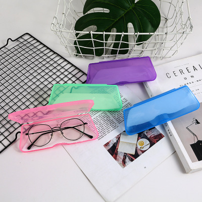Wholesale Customized Plastic Box Optical Vintage Myopia Plate Glasses Box Student Men and Women Can Do Store Name