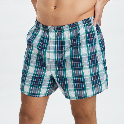 All Cotton Loose Comfortable Boxer Briefs Men's Casual Arrow Pants plus Size Men's Purified Cotton Underwear Men's Shorts Cross-Border