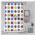 Water Retaining Shower Curtain Cloth Bathroom Curtain Clothes Kitchen Cabinet Covering Curtain