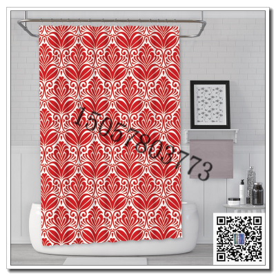Punch-Free Waterproof and Mildew-Proof Bathroom Hanging Curtain Bath Curtain