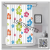 Punch-Free Waterproof and Mildew-Proof Bathroom Hanging Curtain Bath Curtain